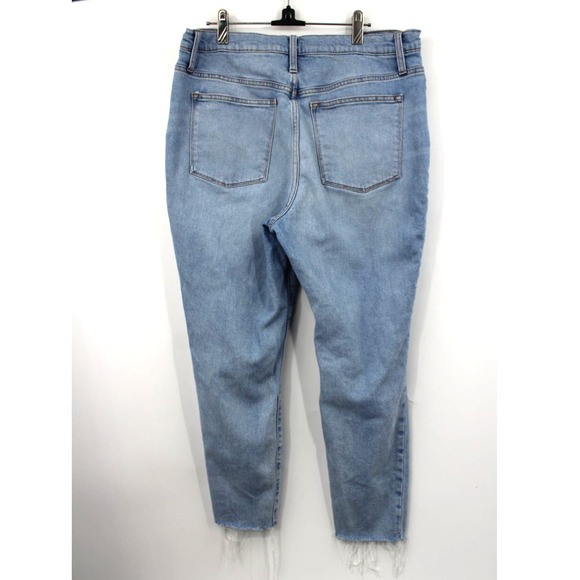 J‎ Crew Jeans Womens Size 32 10" High Rise Button Fly Stretch Denim - Picture 7 of 11